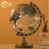 Transparent Globe Living Room TV Cabinet Wine Cabinet Entrance Desk Table Decoration High-end Light Luxury Modern