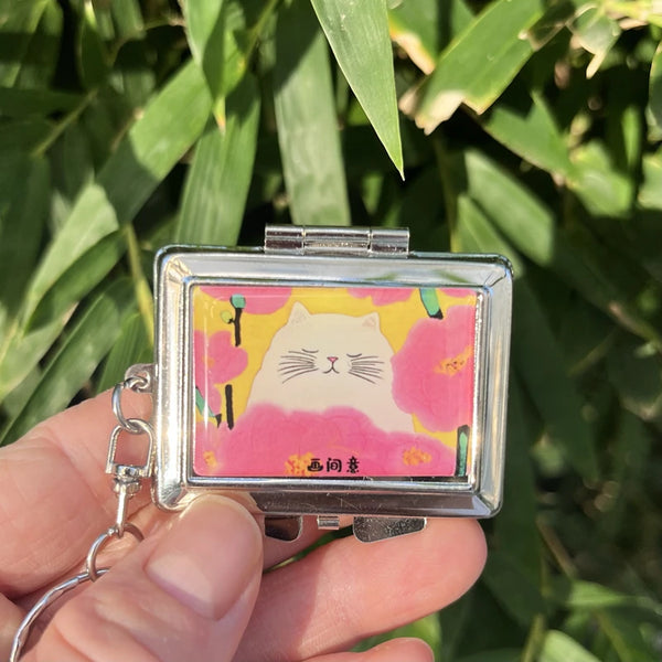 AOOKMIYA 12 Color Paint Box Portable Painting Supplies Watercolor Color Dispenser Tin Box Mini Flower Paint Container  AOOKMIYA.COM