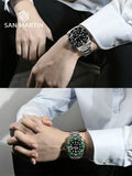 San Martin New 40mm Water Ghost Diver Watch Men Luxury Business NH35 Automatic Mechanical Watch Sapphire Waterproof 200m SN0017