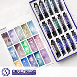 AOOKMIYA Super Vision New Layered Watercolor Paint 15ML/tube Mineral Texture Antique Illustration Precipitation Color Art Supplies