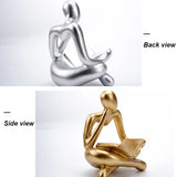 Decorative Sculpture Home Decor Modern Resin Statue For Living Room Ornaments For Home Figures Decoration Table Desk Read Crafts