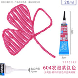 1PC PEBEO Setacolor 3D Fabric Paint, 20ml Textile Fiber Hook Line Pen Waterproof Diy Hand-painted Clothes Pigment