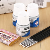 AOOKMIYA 45ml Pebeo Covering Blank Leaving White Drawing Gum Liquid Latex Masking Fluid for Ink Watercolor Gouache Painting Art Supplies