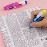 5mm Multifunctional Correction Tape Creative Correction Tape Use Smooth Correction Tape Correction Strap Has Rubber on It