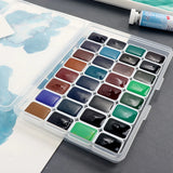 AOOKMIYA White Night Precipitation Color 32 Color Watercolor Paint Packing 0.5/1ML Master Level Layered New Color Artist Art Supplies
