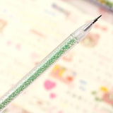 Cute Bubble Bead Pen Small Pointed Pen Knife Student Handwriting Stickers Cut Quicksand Oil Painting Spatula Art Carving Knife