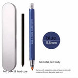 All Metal 5.6mm Thick Movable Pencil  Magic Rainbow Pen Engineering Pen Drawing Pen Student Supplies   Mechanical Pencil