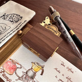 Pure Handmade Customized Wooden Pigment Box Exquisite and Compact Portable Color Box 12 Color Watercolor Travel Box