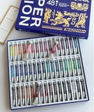 AOOKMIYA New Super Vision Master Watercolor Paint Tube Set 8ML 24/48 Colors Artist Water Color for Painting Drawing Art Supplies