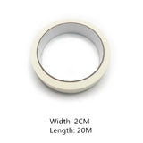 Art Students Paper Tape Low Viscosity Masking White Tape Painting Watercolor Laminated Paper Special Easy To Tear 3/2/1.5CM Wide