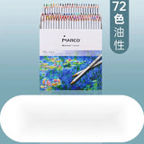 Marco Raffine Fine Art Drawing Pencils 24/36/48/72 Colors 7100 Set Wooden Writing Painting/Crafts Doodling Designs