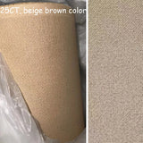 AOOKMIYA 100% Cotton Evenweave 32CT 28CT 25CT 22CT Cross Stitch Embroidery Canvas Fabric Cloth White Shiny Linen Flaxen Beige Brown Color