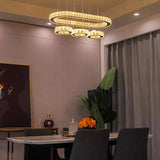home decorationPendant lights, luxury crystal living room chandelier, bedroom Pendant lamp, ceiling light, indoor lighting