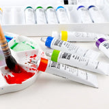 AOOKMIYA Korea Shinhan 30 Color Transparent Watercolor Paint 12ml Tube Beginner Entry Watercolor Nail Aquarelas Art Supplies