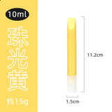 10ml/ Pearlescent Color Acrylic Pigment 3d Stereoscopic Painting Pen DIY Glass/ceramic Crafts Painting Border Waterproof Pigment