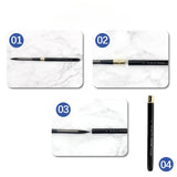 AOOKMIYA 5pcs Set Portable Travel Watercolor Brush Round Head Sable Hair Detachable Pocket Pen Hook Line Sketching Painting Art Supplies