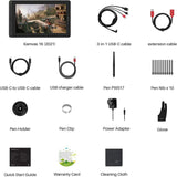 HUION Kamvas 16(2021) Graphics Drawing Monitor Battery-free Digital Pen Tablet For Windows/MAC And Android 120%s RGB