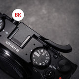 New Metal Finger Handle for Fuji XM5 Retro Anti Slip Diamond Pattern Hot Shoe Thumb Grip Camera Accessories