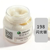 Dazzling Fluorescent Textile Fiber Acrylic Paint Single Bottle 50ml Colorful Painting Clothes Dye Waterproof Graffiti Diy