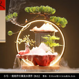 AOOKMIYA ART+ Creative Gifts Chinese water charm decoration creative circulating water home decoration desktop housewarming opening gift box