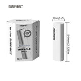 SUNNYBELT Super Clean Triangular Eraser for Students Exam Writing Wipes into Strips Leaving No Marks