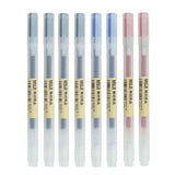 6/8Pcs/Set Gel Pen Black/Red/Blue 0.38/0.5mm Ink Japan Color Pen Office School Ballpoint Pen Japanese Kawaii Stationery