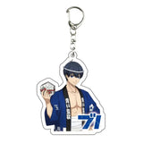 AOOKMIYA ART+ Creative Gifts Blue Lock Isagi Yoichi Acrylic Anime Keychain Bag Charms Pendant Jewelry Cute Creative Key Ring Friends Gift Figure Cartoon