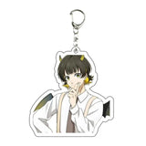 AOOKMIYA ART+ Creative Gifts Blue Lock Isagi Yoichi Acrylic Anime Keychain Bag Charms Pendant Jewelry Cute Creative Key Ring Friends Gift Figure Cartoon