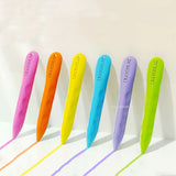 12/24/36 Color Washable Triangle Crayons Do Not Dirty Hands Non-toxic Stationery Art Supplies Brush Painting Set