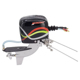 Brushless RC Boat Yacht Outboard Motor with Steering, Propeller Thruster & Tail Drive System