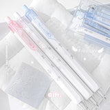 4PC Neutral Pen Series Pearl Angel Pen Cute Angel 4-piece Set Brush Test Pen Student Neutral Pen Student Specific Neutral Pen