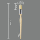Thickened Oil Painting Brush Large Oil Brush with Pig Bristle Acrylic Paintbrush  Oil Painting Brush Round Head Brush Brushes