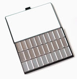 AOOKMIYA Empty TN Magnetic Watercolor Box Portable Travel Paint Dispenser Box Palette Iron Box Beginner Students Art Supplies