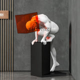 AOOKMIYA ART+ Creative Gifts ZC modern figure sculpture creative abstract art large floor ornament living room decoration