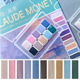AOOKMIYA Super Vision Watercolor Paint 10 Color 1ML Artist Morandi Macaron Candy Color Advanced Gray Beginner Painting Art Supplies