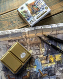 NEW ROMAN SZMAL ARTISTS MINI metal box 8 half pans SOLID WATERCOLORS  set for urban sketchers acuarela