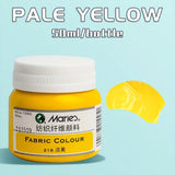 AOOKMIYA Marie's Fabric Paint 1 Bottle,50 ml 22 Colors for Clothes Permanent for Artists,Crafters for Shirts,Shoes,Jeans,Canvas Bags,DIY