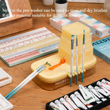 AOOKMIYA Folding Multifunctional Brush Cleaner Cleaning Water Immersion Water Collection Art Student Special Artist Brush Cleaning Tool