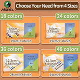 AOOKMIYA Marie's 18/24/36/48 Colors Solid Watercolor Paint Set,Includes Refillable Water Pens, Porcelain Plates, Sponge,Watercolor Paper