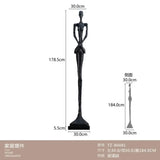 Hotel Lobby Large Figure Floor Ornaments Sales Office Model Room Window Abstract Art Soft Decoration Sculpture