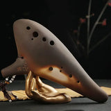 Professional Orff Instruments Rare Legend Ocarinas of Time Small Musical Instrument and Accessories 12 Hole Tng Ocarina Pottery