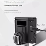 TR-100 Mini Speedlite Flash 5500K Wireless Hot Shoe Light - Compact & Portable Camera Flash for Photographers & Enthusiasts