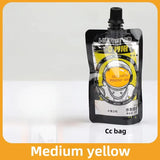 Gouache Pigment Refill Jelly Cup Pigment Bag Refill Art Students Special Beginners Non-toxic Super Gouache White