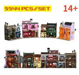 home decoration Compatible 75978 5544pcs Diagoned Alley Kits Classic Movie Series Desktop ornament