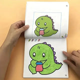 160 Page Children's Painted Painting Book Car Animal Vegetable Baby Picture Book School Early Education Enlightenment Stationery