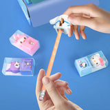 24pcs Sanrio Hello Kitty Pencil Sharpeners Cinamonroll Kuromi Student Mini Sharpening Tools Stationery School Supplies Wholesale
