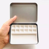 12 Color Travel Ceramic Color Box Compact and Easy To Carry Watercolor Pigment Palette Student Painting Supplies    Palette Box