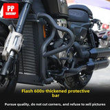 AOOKMIYA PPshrimp is suitable for Qianjiang flash 600 safety bar modification accessories, folding backrest, waterproof quick-release sid