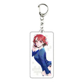 AOOKMIYA ART+ Creative Gifts Blue Lock Isagi Yoichi Acrylic Anime Keychain Bag Charms Pendant Jewelry Cute Creative Key Ring Friends Gift Figure Cartoon