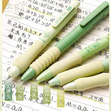 50pcs Cute Green Gel Pens Set Coffee Gel Pens for Writing Large Capacity Pen Wholesale School Stationery Supplies Back To School
